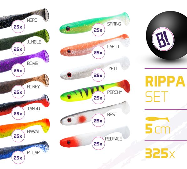 BOMB Rippa csali szett 5cm / 325db