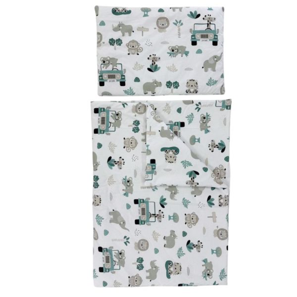 Soffi Baby ágynemû szett 2 részes 135x90 - 40x60cm Szafari