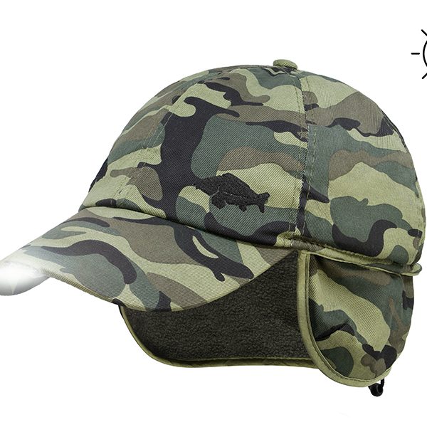 OutLINE Camo Téli LED baseball sapka
