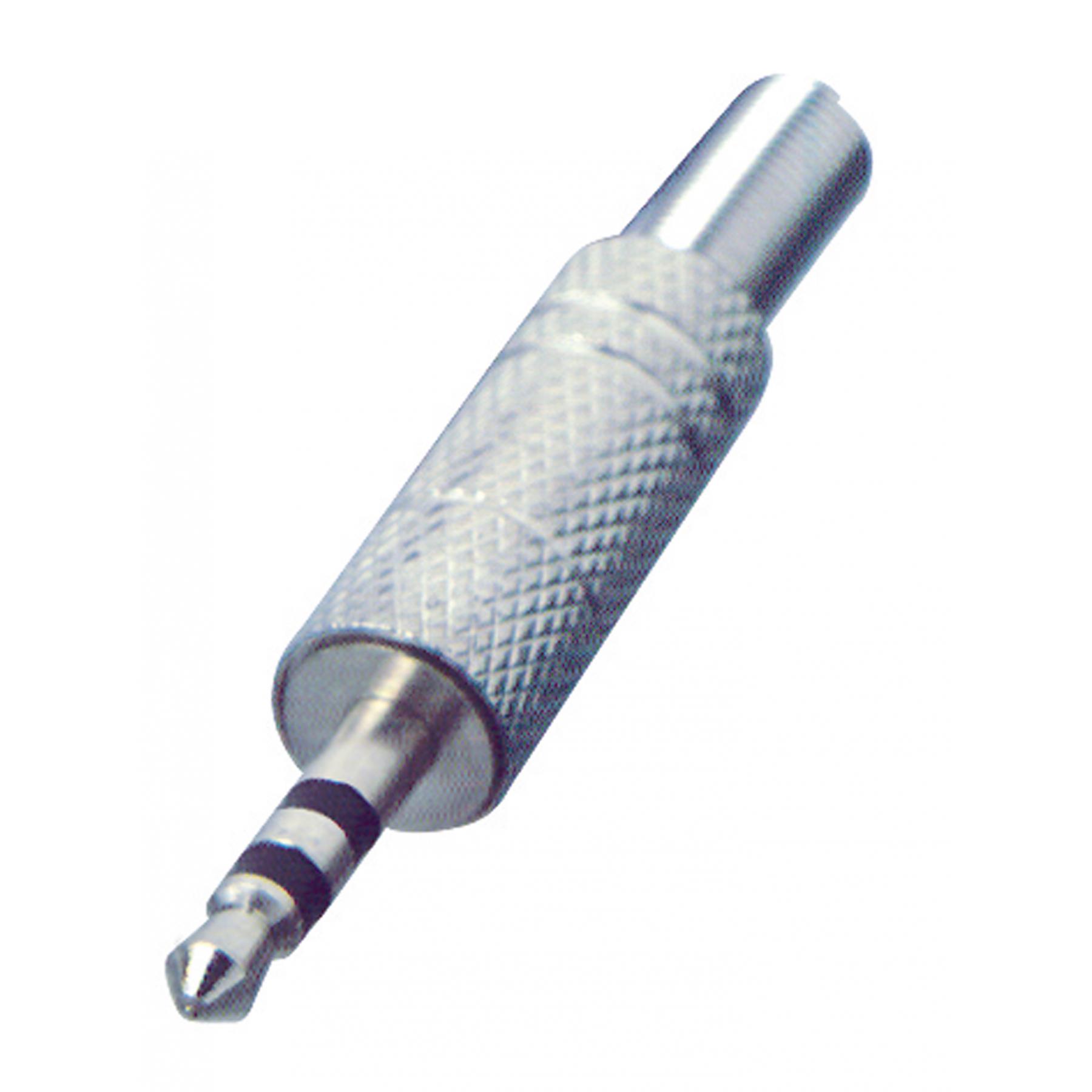 02005 Home SK 4M jack dugó, 3,5mm sztereó lengődugó, fém, törésgátló - Image 1