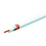 Home RG 6-32/WH koax kábel, 75 Ohm, PVC és PE szigetelés, réz ér, 32 szál rézharisnya, alumínium + PET fólia, 100m, fehér - Image 2