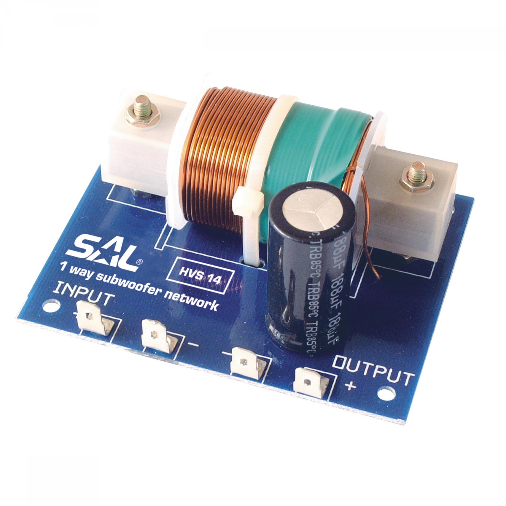 04185 SAL HVS 14 hangváltó, 300 W, 4/8 Ohm mélysugárzókhoz - Image 1