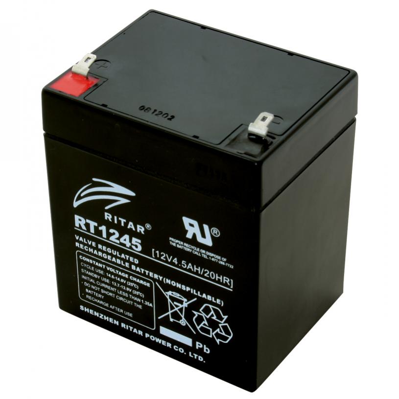 08519 Ritar RT 1245E ólomakkumulátor, 12V/4,5 Ah, 5 éves élettartam, zárt konstrukció - Image 1