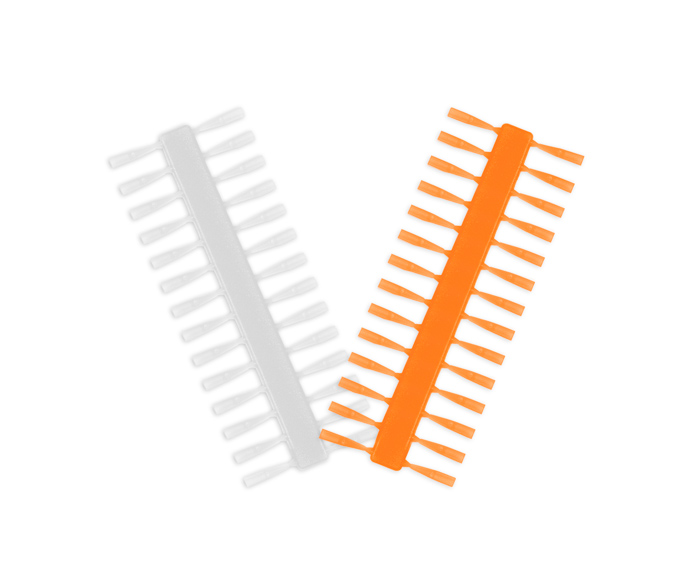 101000372 Delphin Q-STOP stopper / átlátszó+narancsszínű - Image 1