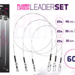 Szett BOMB! fluorkarbon előke karabinerrel