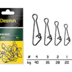 Kampós kapocs / 10 db