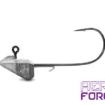 Grub-tartóval ellátott Delphin AeroFORCE jigfej / 5 db