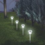 Home MX 715D napelemes kerti lámpa, 8 óra üzemidő, napelem és töltő, automatikus, 1 LED, időjárásálló - Image 2