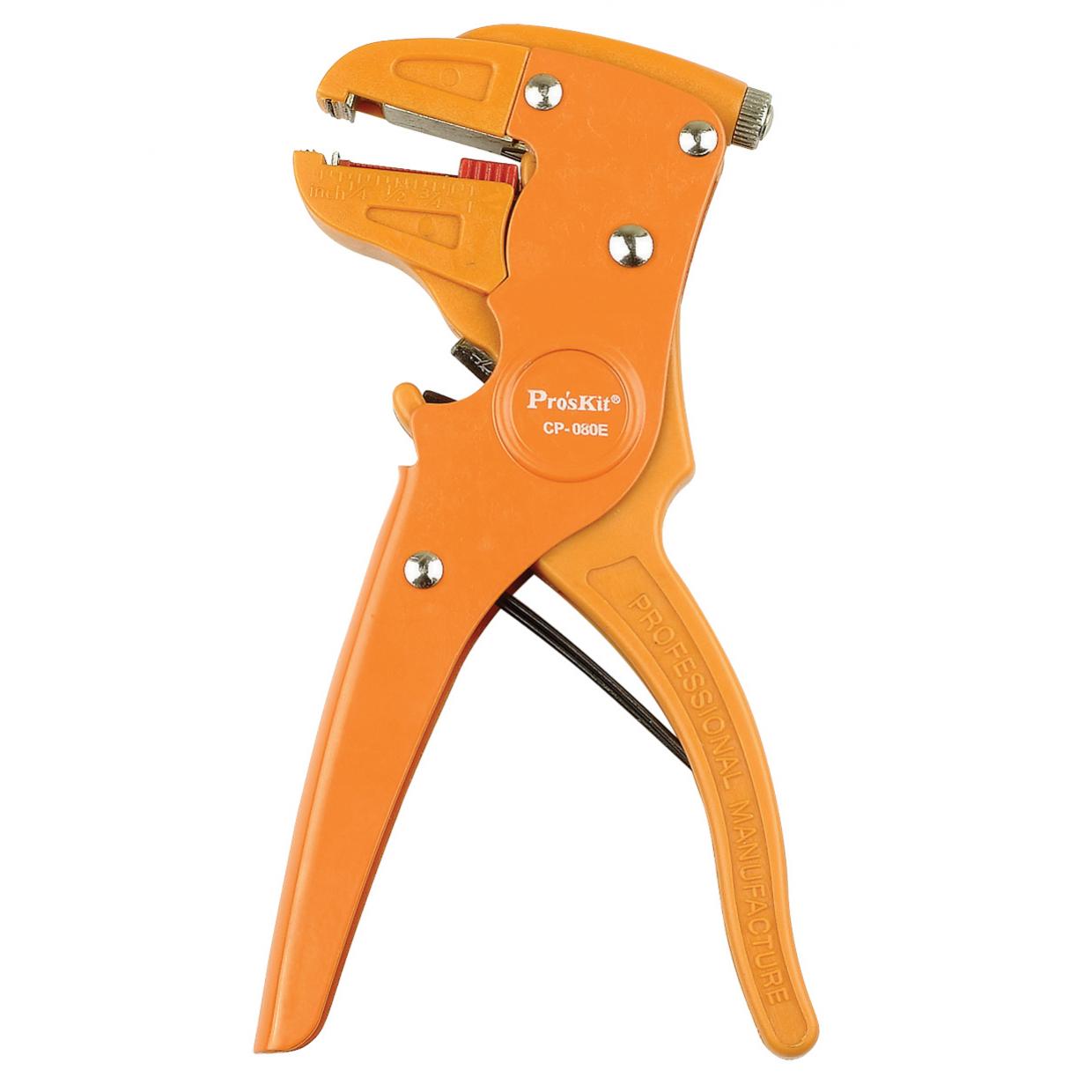 11873 Pro'skit CP-080E kábelcsopaszoló, 172 mm, 0,2-0,6 mm^2-ig, állítható hossz - Image 1