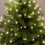 Home ML 150/WW micro LED-es fényfüzérköteg, 150 db melegfehér micro LED, 6 ágú, vékony, ezüstszínű vezeték, hálózati adapter, kül- és beltéri kivitel - Image 2