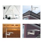 Home FZ 56 DVB-T/T2 kültéri antenna erősítővel, 56 dB, FM, VHF, UHF, rádió- és TV-adások vétele, hálózati adapteres tápellátás - Image 2