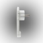 Home NV FP 2 földelt csatlakozódugó, IP20 kivitel, extra lapos, max.3680W, fehér - Image 4