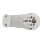 Home NV FP 2 földelt csatlakozódugó, IP20 kivitel, extra lapos, max.3680W, fehér - Image 2