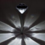 Home MX 802/4 napelemes kerti lámpa szett, 4 db, 1 db LED, fém és műanyag, automatikus, kristályszerű fej - Image 3