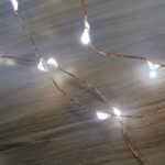 Home ML 80/WH micro LED-es fényfüzér, 7,9 m / 80 db hidegfehér micro LED, állófényű, vékony vezeték, hálózati adapter, kül- és beltéri kivitel - Image 4