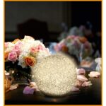 Home GLE 20/WW, EVA gömb dekoráció, rugalmas alapanyag, 2 db LED, 20 cm átmérő - Image 2