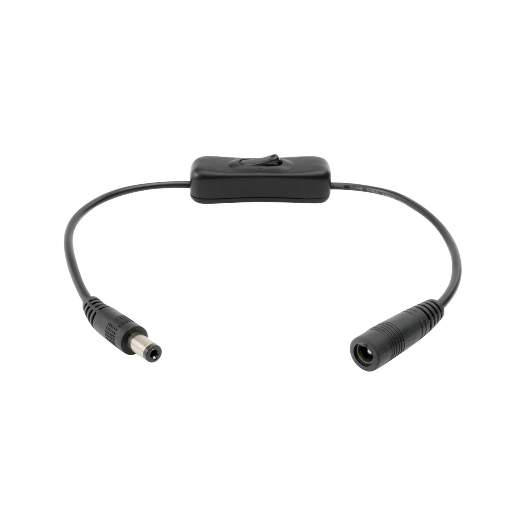 15056 Home DC 1K, DC zsinórközi kapcsoló, 2x15 cm vezeték, 3A, 36W - Image 1