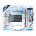 SAL SA 333 autó-HiFi kábel szett, 1000 W, 80 A, 20 mm2 42 darabos - Image 2