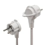 Home NV 04TK/WH talpkapcsolós elosztó világító kapcsolóval, 1,5 m, H05VV-F 3G1,0 mm2 kábel, 4 aljzat gyermekvédelemmel, max. 3500W, fehér - Image 2