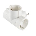 Home TPF-36 földelt hálózati "T" elosztó, 3 db földelt aljzat, 250 V~, max. 16 A, max. 3680 W