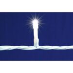 Home DLFJ 400/WH LED-es fényfüggöny, 10 m / 400 db hidegfehér LED, állófényű, fehér vezeték, sorolható, kül- és beltéri kivitel - Image 2