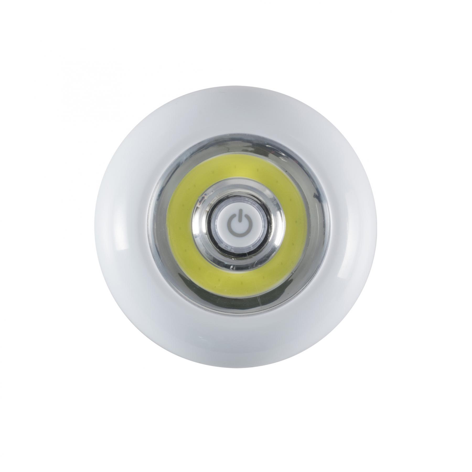 15742 Home GL 05 elemlámpa, 1 x 3 W COB LED, 4200 K, hidegfehér, nyomógombos, öntapadós felület - Image 1