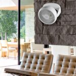 Home TF 23 TURBO asztali/fali ventilátor, 50 W, 3 fokozat, 23 cm-es lapátátmérő, 90°-ban dönthető fej, fehér - Image 5