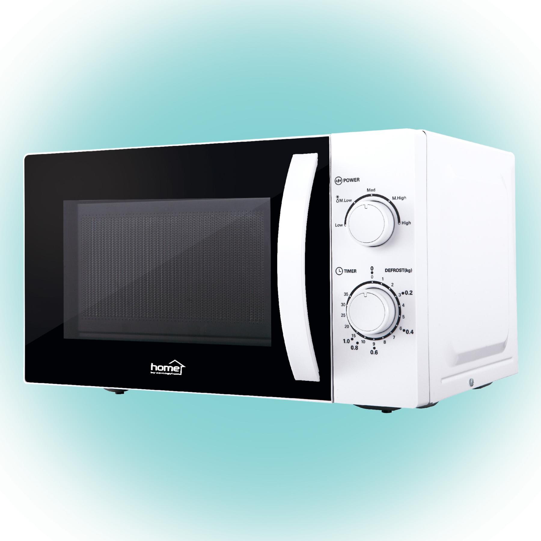 15973 Home HG MH 21 mikrohullámú sütő, 700 W, 20 literes, 5 fokozatban állítható teljesítmény, fehér - Image 1