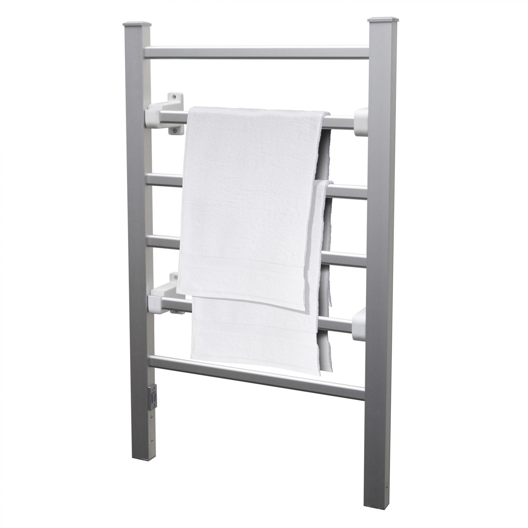 15985 Home FTW 2 álló vagy falra szerelhető fűtött elektromos törölközőszárító, 100W, IPX1 védelem - Image 1