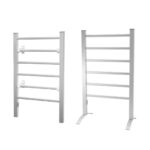 Home FTW 2 álló vagy falra szerelhető fűtött elektromos törölközőszárító, 100W, IPX1 védelem - Image 4