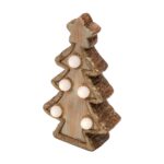 Home KDC 15/T LED-es kerámia fenyőfa asztali dísz, 5 db LED - Image 2