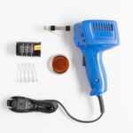 Home PP 75 forrasztópisztoly készlet, 75W/230V~/50Hz, beépített LED világítás, koffer további tartalma: 5+1 db forrasztócsúcs, 16 g forrasztógyanta, 10 g forrasztóón - Image 3