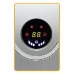 Home FKF 56202 fali ventilátoros fűtőtest, 1000W/2000W, heti program, távirányító, ezüst - Image 3