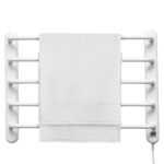 Home FTW 4 fali fűtött elektromos törölközőszárító, 90W, IPX1 védelem, fehér - Image 2
