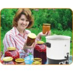 Home HG BA 27 befőző automata, teljesítmény 1800 W, 27 literes tartály, sterilizálás funkció, fehér-fekete - Image 5