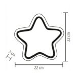 Home KAD 27 fa asztaldísz, csillag, LED neon-light szalag, melegfehér - Image 3