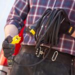 STANLEY SXECCR91A3E hosszabbító lengőaljzattal, 25 m, IP44-es védelem, kül- és beltéren egyaránt használható, H07RN-F 3G1,5 mm2 fekete kábel - Image 2