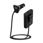 SAL SAU 96 nagy teljesítményű autós USB gyorstöltő, 48 W, 4 USB port, 4 x 2,4 A - Image 2