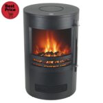Home FKK 14 szabadon álló elektromos kandalló, 1000W/2000W, fekete