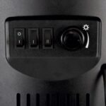 Home FKK 14 szabadon álló elektromos kandalló, 1000W/2000W, fekete - Image 3