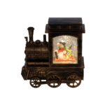 Home LTN 14 lámpás vízkeveréssel, csillámokkal, mozdony, LED, kapcsolható, 3 funkció, műanyag, beltéri - Image 3