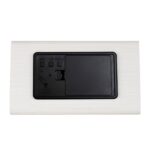 Home OC 07 digitális LED ébresztőóra, tapsra aktiválható fehér kijelző, dátum és hőmérséklet kijelzés, ébresztés, elemes tápellátás - Image 2