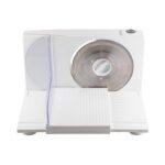 Home HG SZE 01 szeletelőgép, teljesítmény 150 W, szeletelési vastagság 0-1,5 cm, rozsdamentes forgókés ∅17 cm, összecsukható - Image 2