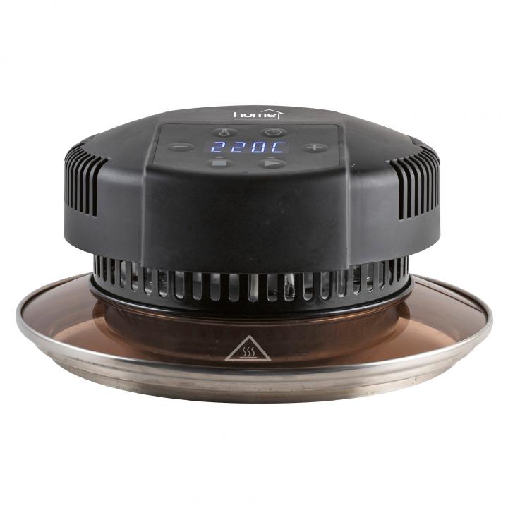 17065 Home HG LS 1000 forró levegős sütőfedél, teljesítmény 1000 W, 45 °C – 220 °C-ig állítható hőmérséklet, max. ∅24 cm edényméret - Image 1