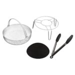 Home HG LS 1000 forró levegős sütőfedél, teljesítmény 1000 W, 45 °C – 220 °C-ig állítható hőmérséklet, max. ∅24 cm edényméret - Image 4