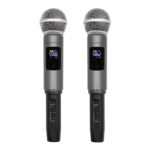 SAL MVN 600 vezeték nélküli mikrofonszett, digitális zajszűrés, 2x30 csatorna, ~80 m hatótáv, UHF frekvenciasáv - Image 2