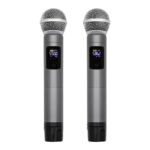 SAL MVN 600 vezeték nélküli mikrofonszett, digitális zajszűrés, 2x30 csatorna, ~80 m hatótáv, UHF frekvenciasáv - Image 3