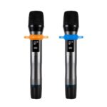 SAL MVN 910 vezeték nélküli mikrofonszett, digitális zajszűrés, 2x100 csatorna, ~140 m hatótáv, UHF frekvenciasáv, rack kompatibilis - Image 2