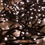 Home LC 768/WW LED-es cluster fényfüzér 7,5 m / 768 db melegfehér LED, fekete vezeték, 8 fényprogram, távirányító, hálózati adapter, kül- és beltéri kivitel - Image 2