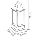 Home LTN 17 lámpás vízkeveréssel, csillámokkal, katona, LED, kapcsolható, 3 funkció, műanyag, beltéri - Image 3